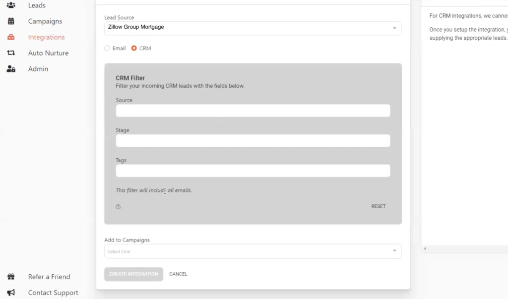 Zillow Group Mortgage integration